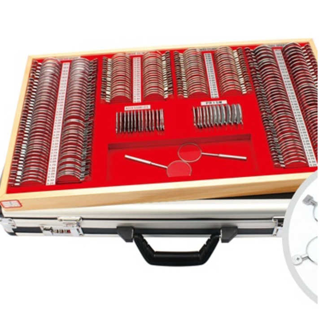 266/232/158Pcs Metal Trial Lens set Aluminum case