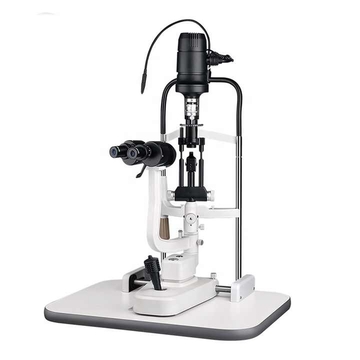5 Steps By Drum Rotation Microscope BY-5 Galilean Stereoscopic Microscope With Led Illumination Optical Biomicroscope Slit Lamp