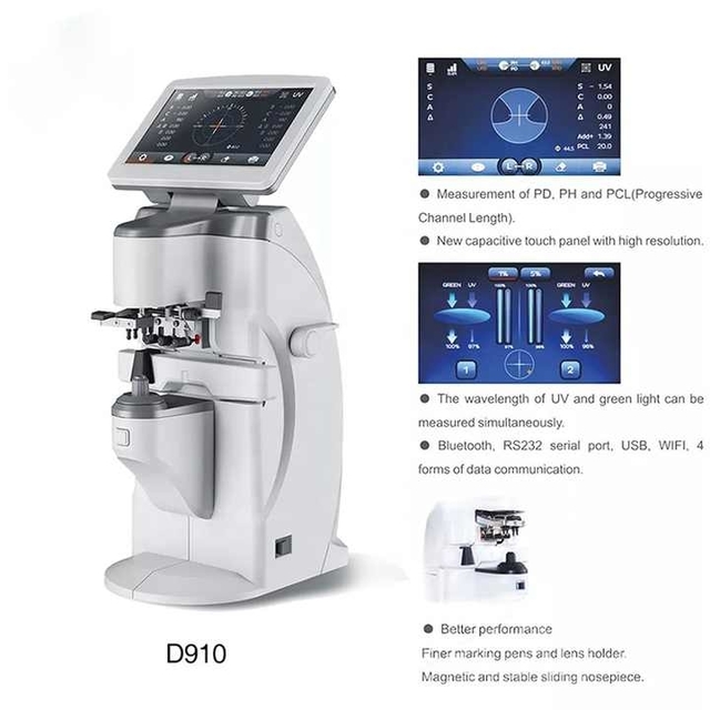 Optical instrument digital lensometer focimeter D-910