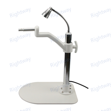 Phoropter Stand Vision Tester Arm Support Desktop Use Simple Ophthalmic Phoropter Arm Bracket Table Stand White Black Color