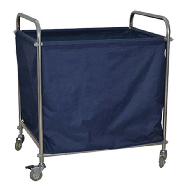 Heavy Duty Medical Laundry Cart Commercial Mobile Laundry Trolley ...