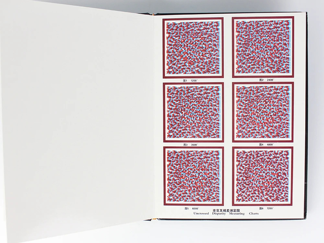 Comprehensive Visual Test Charts Color Blindness Astigmatism Amsler ...