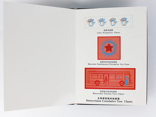 Comprehensive Visual Test Charts Color Blindness Astigmatism Amsler ...