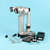 Quality Portable Slit Lamp Microscope LED Lamp With Aluminum Carry Case 2 Batteries