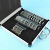 68 Trial Lens Set Ophthalmic Trial Lens Case Optical Instrument Aluminum Carry Case