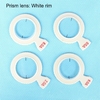 1pc ±13.00D~20.00D Prism 0.50~10 Optical Ophthalmic Lens Trial Lens For Trial Lens Set Plastic rim DIA 26mm