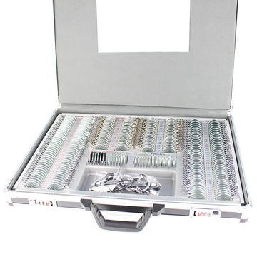 266 Metal Rim Trial lens set Optometry Trial lens Case Aluminium case Free Trial Frame