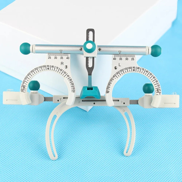 Free Shipping Top Quality Optical Trial Lens Frame Blue knobs Half Rim Type