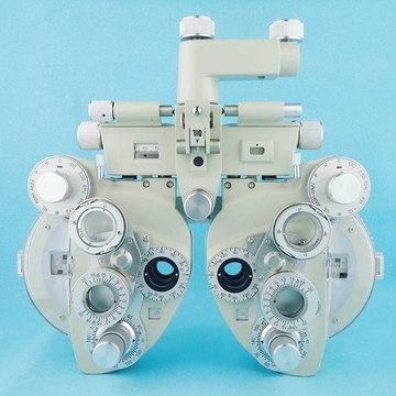 Manual phoropter Optical view tester Vision tester Creamy white color