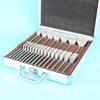 HLS22 Optical Ophthalmic Prism Bar Set With Stainless Steel Handle Aluminium Case