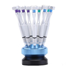 new 9pcs screwdriver glasses screw driver spectacle professional screwdriver set with swivel stand easy to use