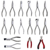 JR015-018 glasses plier set several types spectacle adjusting plier glasses pliers tool nose pad arm temple bridge adjustment