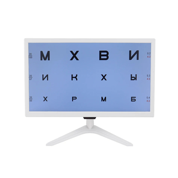 19 Inch Screen Ophthalmic LCD Visual Acuity Vision Chart Optical Testing Monitor Eye Testing Chart