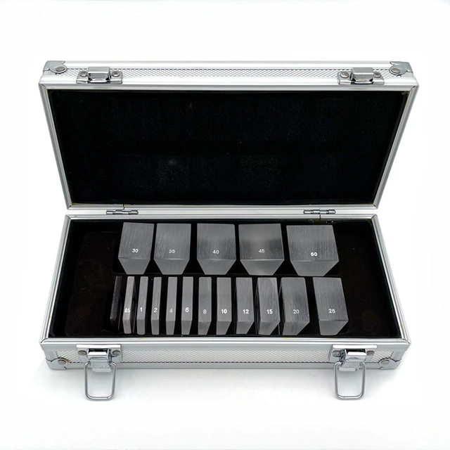 LS-16 Optical Ophthalmic Prism Set with Aluminum Case Trial Lens