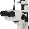 Five Magnifications Ophthalmology Slit Lamp Optometry Microscope with LED Illumination Optical Biomicroscope