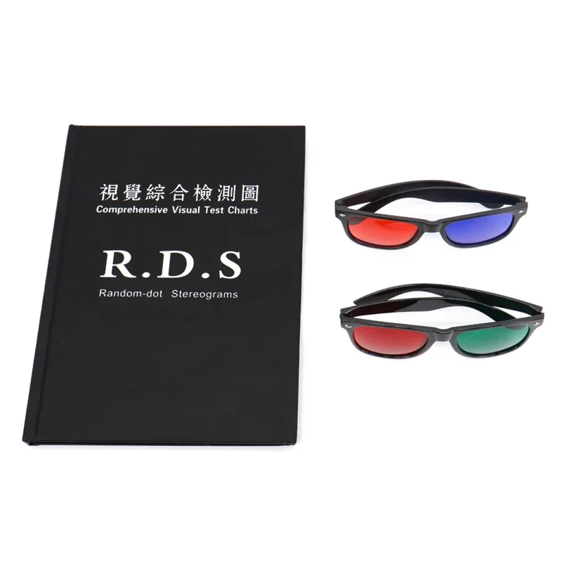 Random-dot Stereograms Comprehensive Visual Test Charts Book Color ...