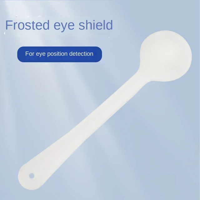 Frosted Optometry Eye Mask Eyes Strabismus Concealed Screening Board Optometry Accessories Transparent Cover