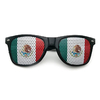 Sport Event Flag Shutter Shades Glasses World Flag Shot Glasses for The Sports Games In Mexico, Italy, Russia,United States