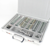 158 Trial Lens Set Aluminum Carry Case Shinny Metal Rim Free Trial Frame