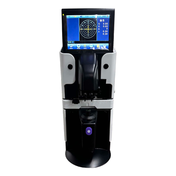 JD2600B Digital Auto Lensmeter with 5.6'' Colorful Touch Screen Optical Lensometer Focimeter Aluminum Box