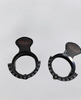 2 Set Of Trial Optical Lens Piece Frame Clip Holds 1 1/2&quot; Trial lenses With Case