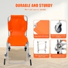 Aluminum Alloy Orange Stair Chair For Medical Emergency Patient Evacuation