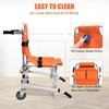 Aluminum Alloy Orange Stair Chair For Medical Emergency Patient Evacuation