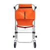 Aluminum Alloy Orange Stair Chair For Medical Emergency Patient Evacuation