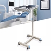 Clinics Beauty Salon Rolling Cart Tray Trolley Dentistry Trolley Stainless Steel