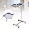 Clinics Beauty Salon Rolling Cart Tray Trolley Dentistry Trolley Stainless Steel