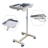 Clinics Beauty Salon Rolling Cart Tray Trolley Dentistry Trolley Stainless Steel