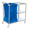 Hospital Stainless Steel Dirty Linen Cart AG-SS010A