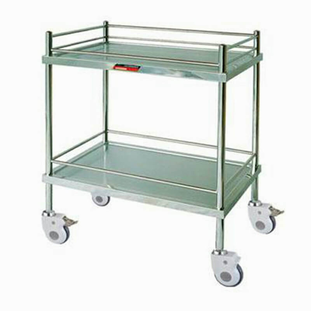 Hospital Treatment Stainless Steel Trolley AG-SS042