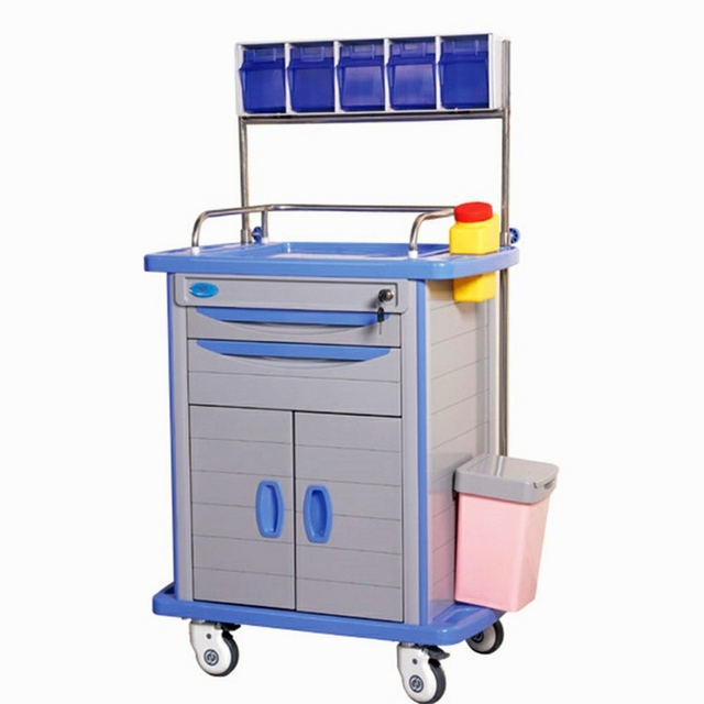 AG-AT001A3 Medical ABS Anesthesia Trolley