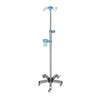 AG-IVP004 Hospital Furniture Stainless Steel IV Pole