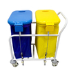 Stainless Steel Dirty Linen Trolley AG-SS019B