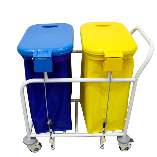 Stainless Steel Dirty Linen Trolley AG-SS019B