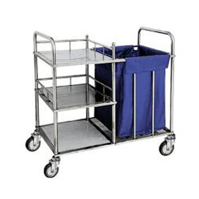 AG-SS010 Hospital Stainless Steel Linen Trolley