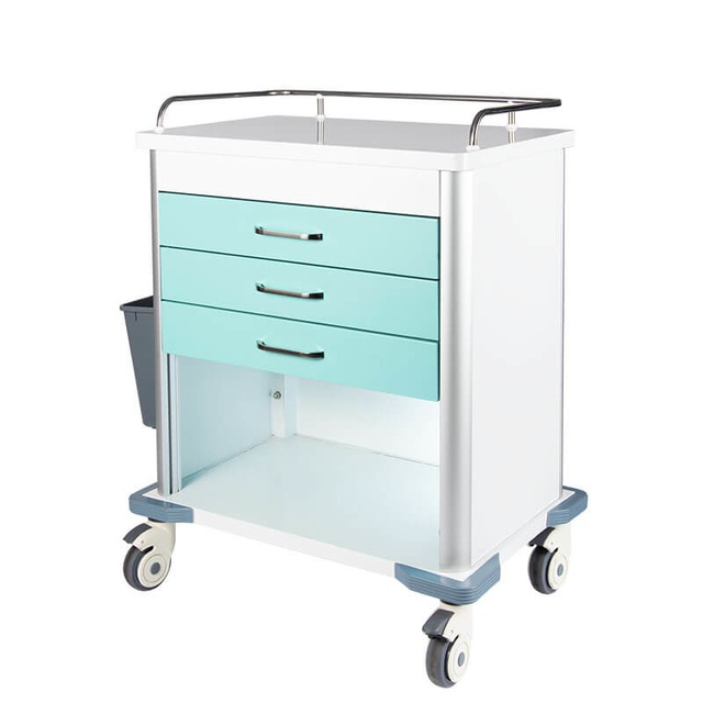 AG-MT034 Hospital Five Drawers Medical Trolley