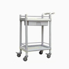 Hospital Double Layer Utility Trolley With Drawers AG-UTA08