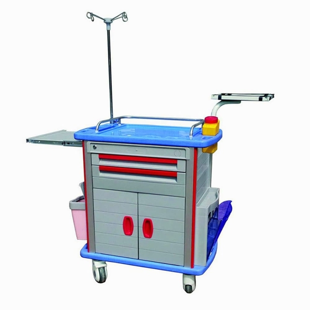 AG-ET011A1 Medical ABS Emergency Trolley