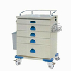 AG-AT020 Electro Coating Colour Medical Trolley With Five Drawers