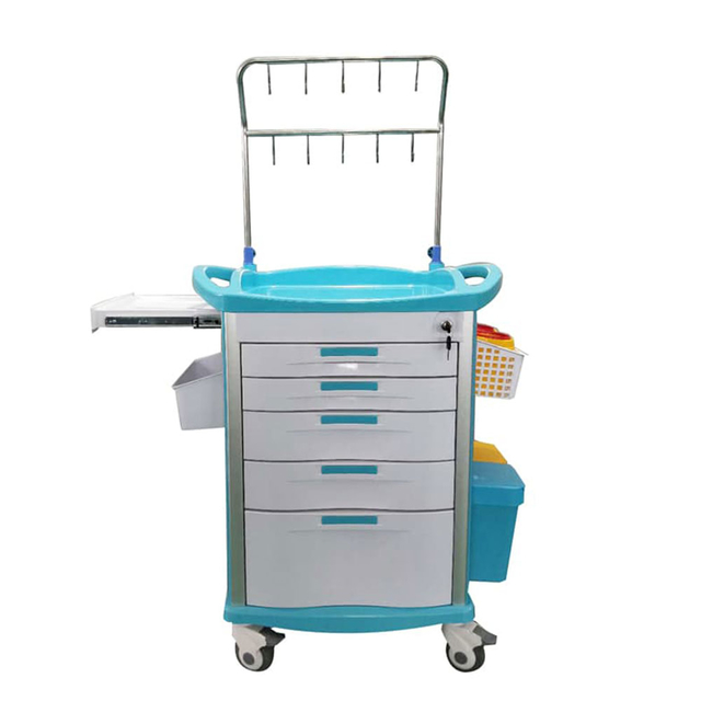 Medical Clinic Trolley with 5 Drawers AG-P28