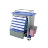 Double-Sided ABS Medication Trolley AG-MT011A1