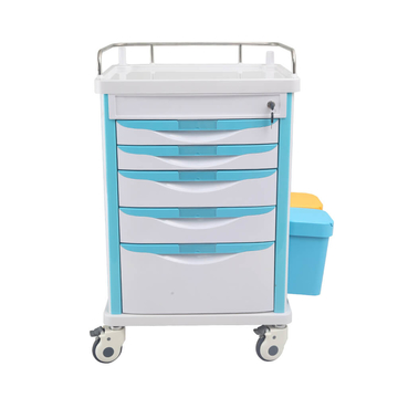 AG-MT009 Hospital ABS Material Medicine Trolley