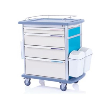 Medicine Trolley with ABS Material W3952