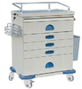 Cold Rolled Steel Anesthesia Trolley AG-AT018