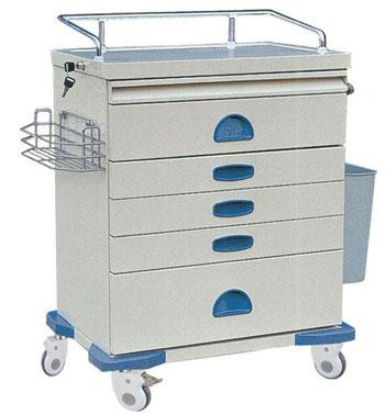 Cold Rolled Steel Anesthesia Trolley AG-AT018