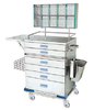 AG-AT015 Powder Coating Steel Anesthesia Trolley