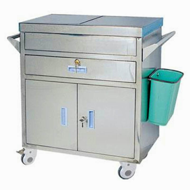 AG-ET022 Medical Emergency Treatment Cart with Double